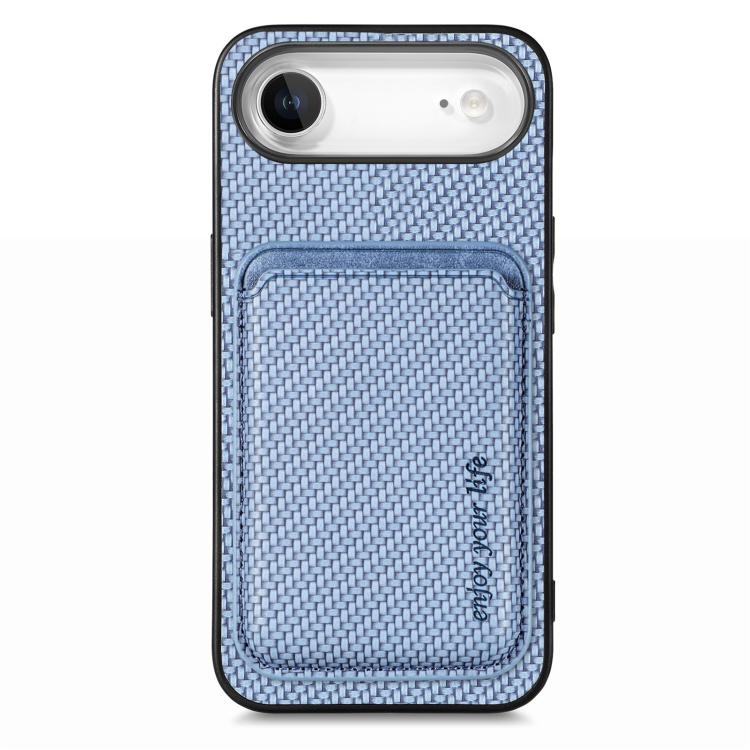 Carbon Fiber Leather Card Magsafe Phone Case, For iPhone 16, For iPhone 15 Pro Max, For iPhone 15 Pro, For iPhone 15 Plus