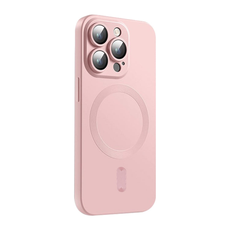 ENKAY MagSafe Matte TPU Phone Case with Lens Film, For iPhone 16, For iPhone 15 Pro Max, For iPhone 15 Pro