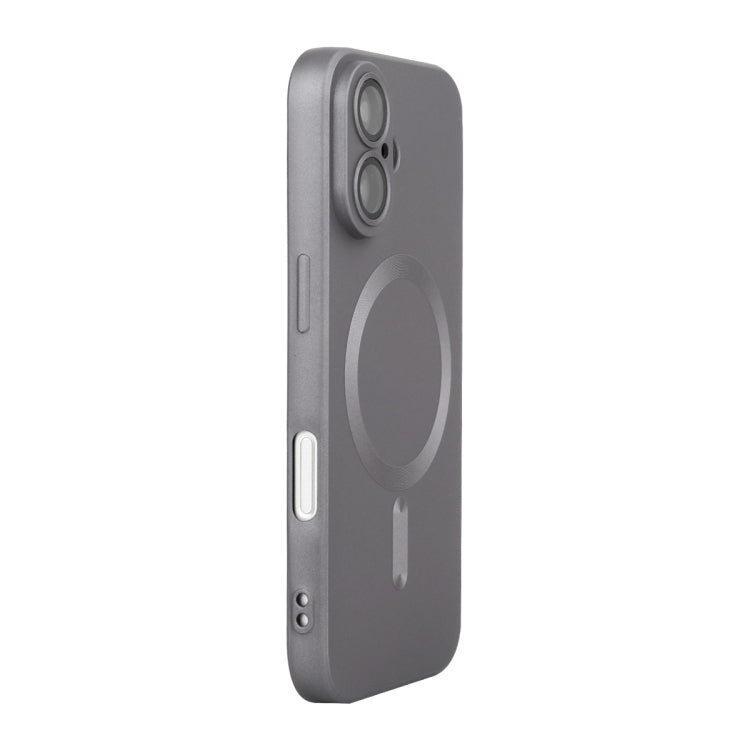 ENKAY MagSafe Matte TPU Phone Case with Lens Film, For iPhone 16 Pro Max, For iPhone 16 Pro, For iPhone 16 Plus
