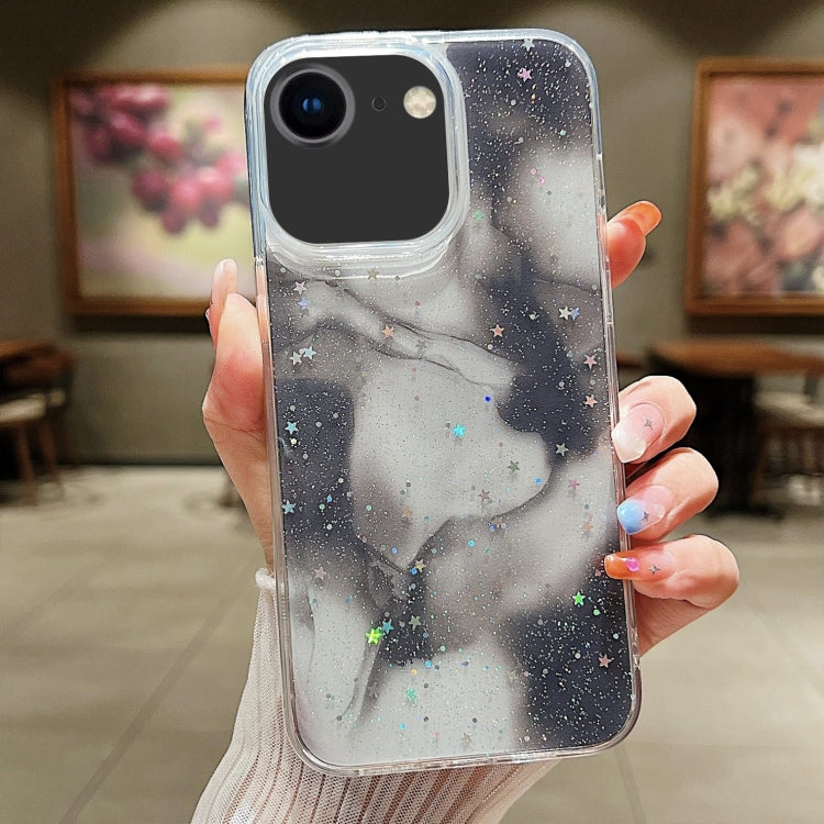 Ink Smudged Glitter TPU Phone Case, For iPhone 14 Pro, For iPhone 14 Pro Max, For iPhone 7 / 8 / SE 2022, For iPhone 13 Pro Max, For iPhone 13 Pro, For iPhone 13