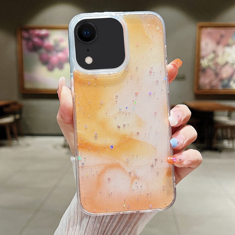 Ink Smudged Glitter TPU Phone Case, For iPhone XR, For iPhone XS Max, For iPhone 7 Plus / 8 Plus