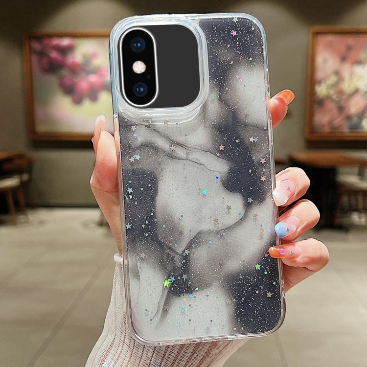 Ink Smudged Glitter TPU Phone Case, For iPhone XR, For iPhone XS Max, For iPhone 7 Plus / 8 Plus