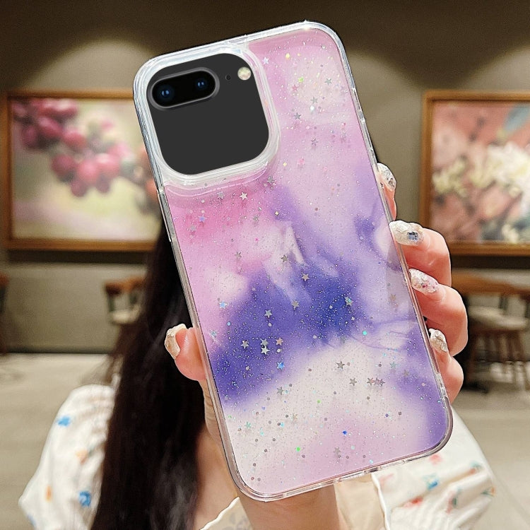 Ink Smudged Glitter TPU Phone Case, For iPhone XR, For iPhone XS Max, For iPhone 7 Plus / 8 Plus