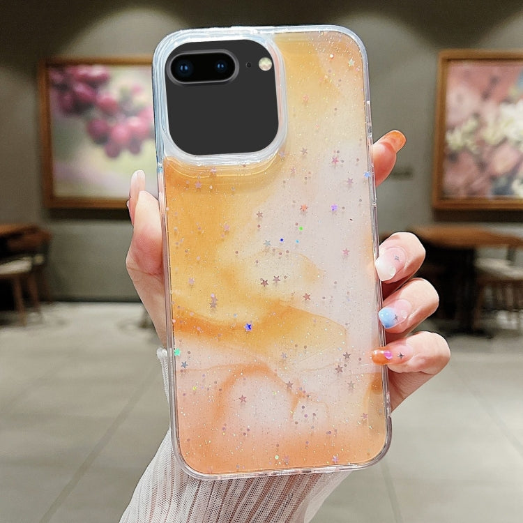 Ink Smudged Glitter TPU Phone Case, For iPhone XR, For iPhone XS Max, For iPhone 7 Plus / 8 Plus