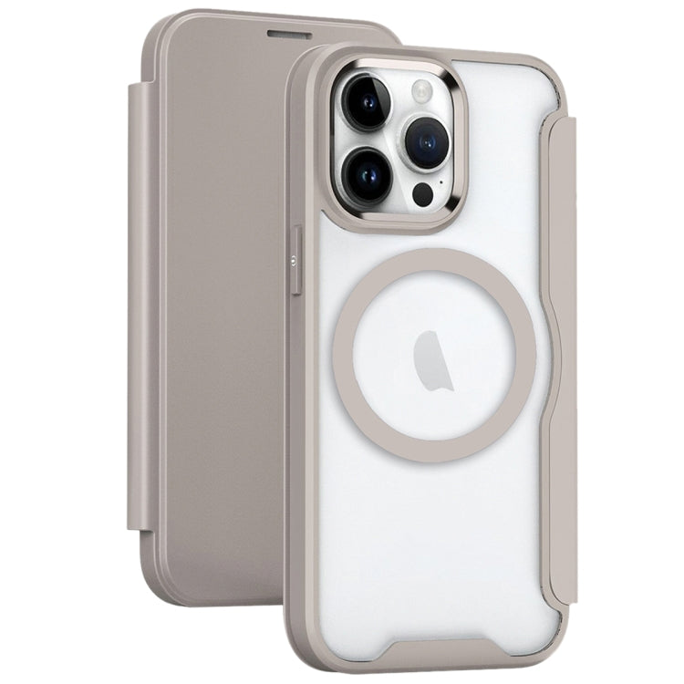RFID Blocking Adsorption Flip MagSafe Leather Phone Case, For iPhone 13 Pro Max, For iPhone 13 Pro, For iPhone 13, For iPhone 12