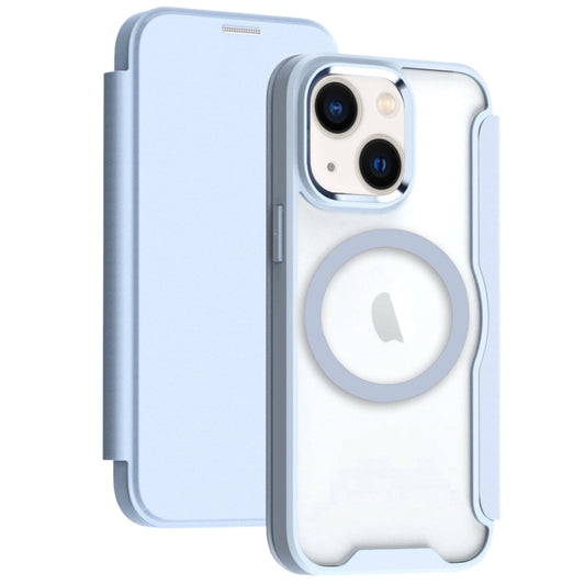 RFID Blocking Adsorption Flip MagSafe Leather Phone Case, For iPhone 14 Plus, For iPhone 14, For iPhone 14 Pro, For iPhone 14 Pro Max