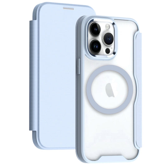RFID Blocking Adsorption Flip MagSafe Leather Phone Case, For iPhone 15 Pro Max, For iPhone 15 Pro, For iPhone 15 Plus, For iPhone 15