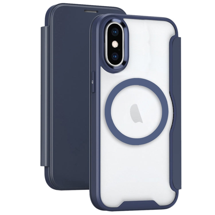 RFID Blocking Adsorption Flip MagSafe Leather Phone Case, For iPhone 12 Pro Max, For iPhone 12 Pro, For iPhone 11 Pro Max, For iPhone 11, For iPhone XS