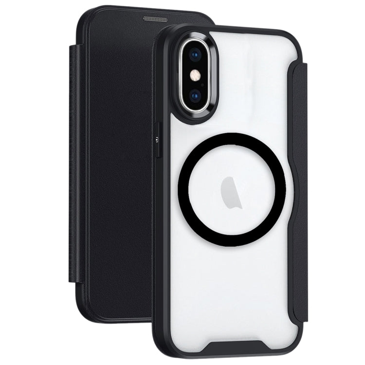 RFID Blocking Adsorption Flip MagSafe Leather Phone Case, For iPhone 12 Pro Max, For iPhone 12 Pro, For iPhone 11 Pro Max, For iPhone 11, For iPhone XS