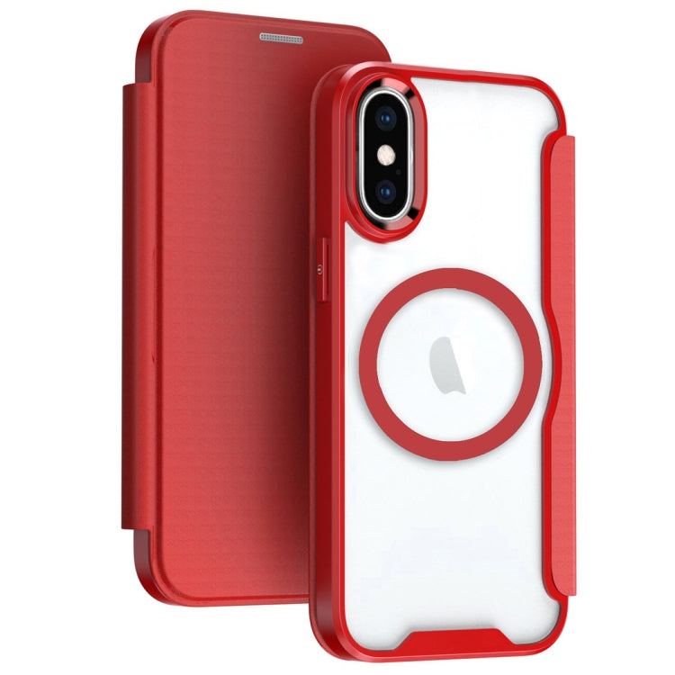 RFID Blocking Adsorption Flip MagSafe Leather Phone Case, For iPhone 12 Pro Max, For iPhone 12 Pro, For iPhone 11 Pro Max, For iPhone 11, For iPhone XS