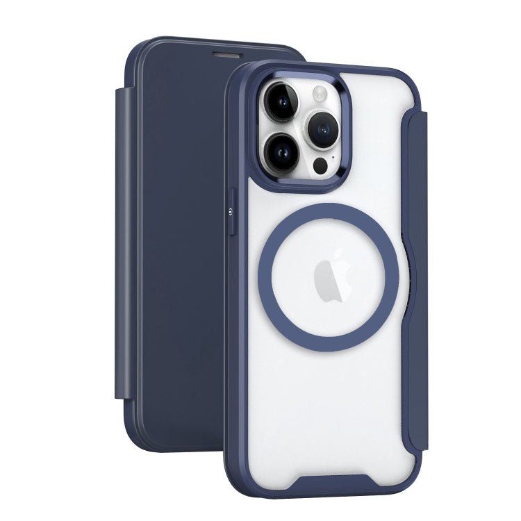 RFID Blocking Adsorption Flip MagSafe Leather Phone Case, For iPhone 16 Pro Max, For iPhone 16 Pro, For iPhone 16 Plus, For iPhone 16