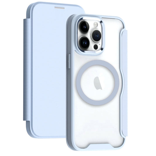 RFID Blocking Adsorption Flip MagSafe Leather Phone Case, For iPhone 16 Pro Max, For iPhone 16 Pro, For iPhone 16 Plus, For iPhone 16