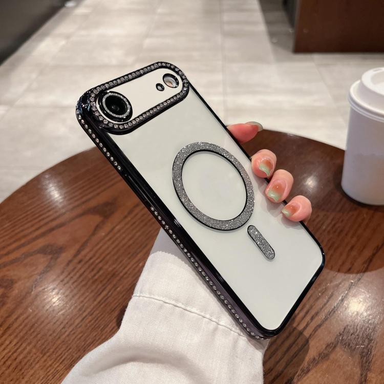 Diamond Plated MagSafe TPU Phone Case, For iPhone 16e, For iPhone 16 Pro Max, For iPhone 16 Pro, For iPhone 16 Plus