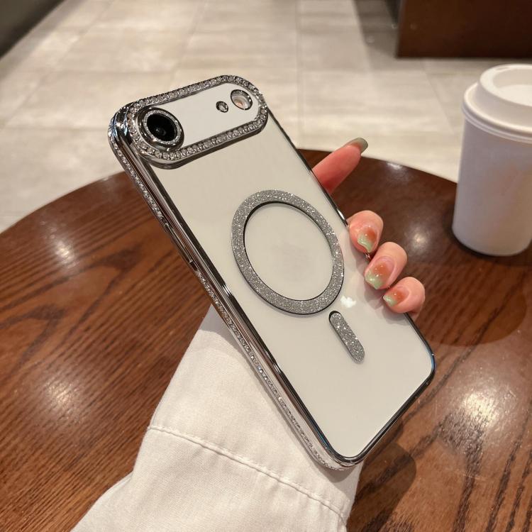 Diamond Plated MagSafe TPU Phone Case, For iPhone 16e, For iPhone 16 Pro Max, For iPhone 16 Pro, For iPhone 16 Plus