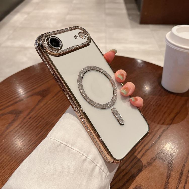 Diamond Plated MagSafe TPU Phone Case, For iPhone 16e, For iPhone 16 Pro Max, For iPhone 16 Pro, For iPhone 16 Plus