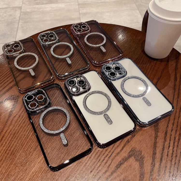 Diamond Plated MagSafe TPU Phone Case, For iPhone 16e, For iPhone 16 Pro Max, For iPhone 16 Pro, For iPhone 16 Plus