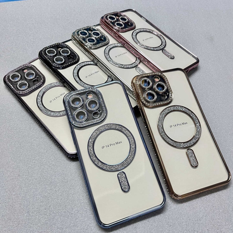 Diamond Plated MagSafe TPU Phone Case, For iPhone 16e, For iPhone 16 Pro Max, For iPhone 16 Pro, For iPhone 16 Plus