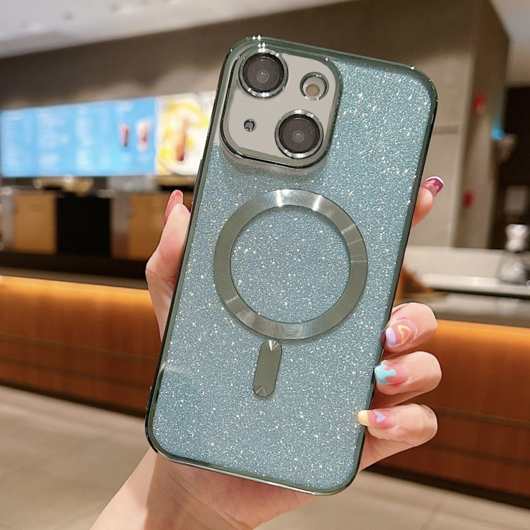 Glitter Electroplating MagSafe TPU Phone Case, For iPhone 13 Pro Max, For iPhone 13 Pro, For iPhone 13