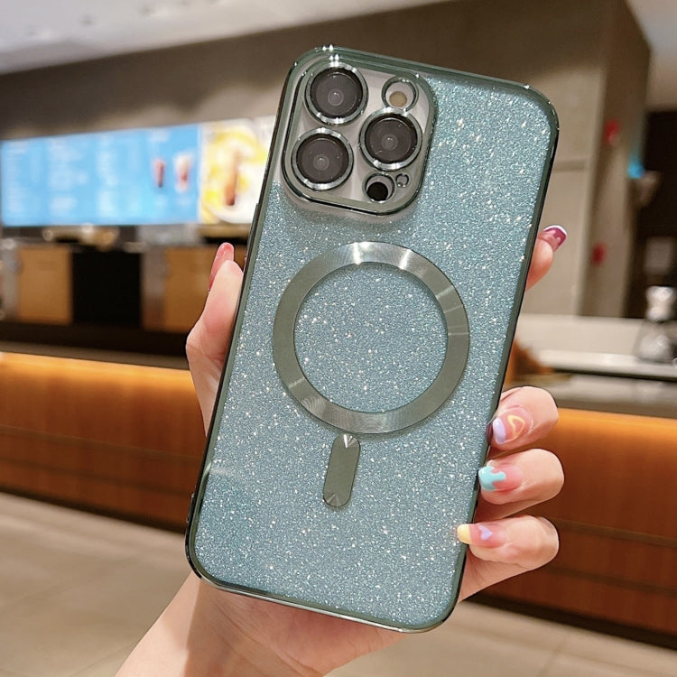 Glitter Electroplating MagSafe TPU Phone Case, For iPhone 11 Pro Max, For iPhone 11, For iPhone 11 Pro