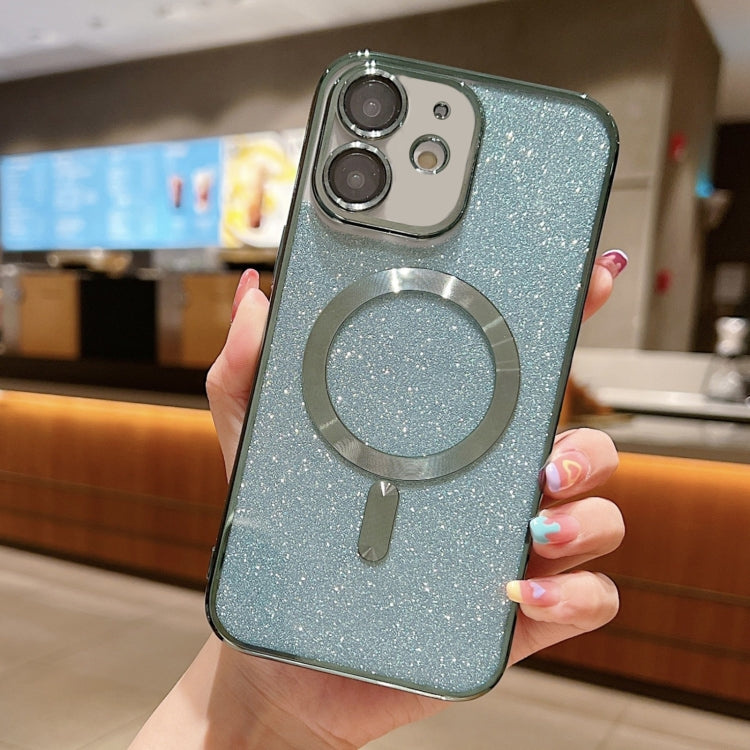 Glitter Electroplating MagSafe TPU Phone Case, For iPhone X / XS, For iPhone 7 Plus / 8 Plus