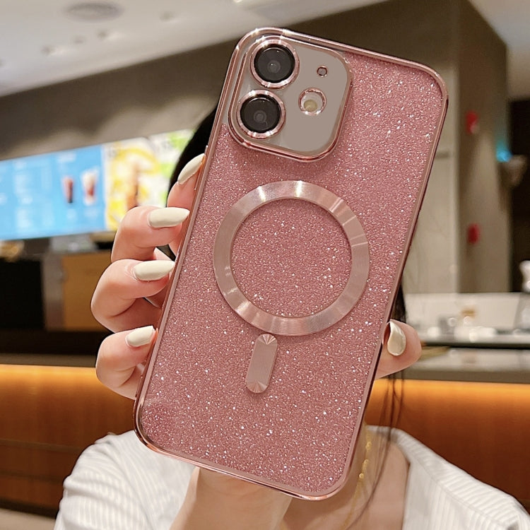 Glitter Electroplating MagSafe TPU Phone Case, For iPhone X / XS, For iPhone 7 Plus / 8 Plus