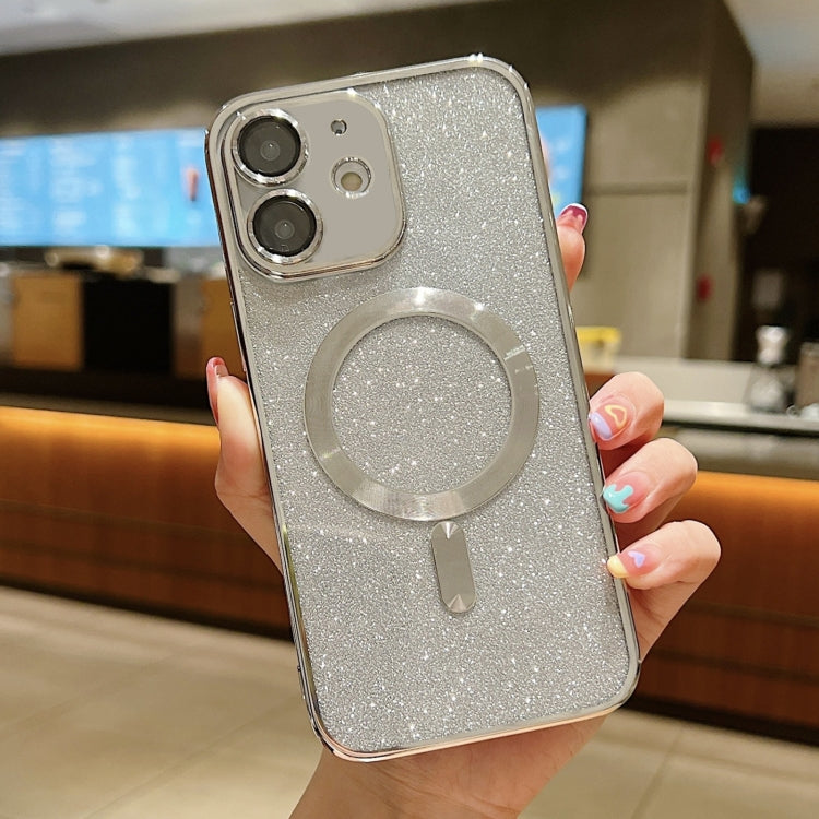 Glitter Electroplating MagSafe TPU Phone Case, For iPhone X / XS, For iPhone 7 Plus / 8 Plus