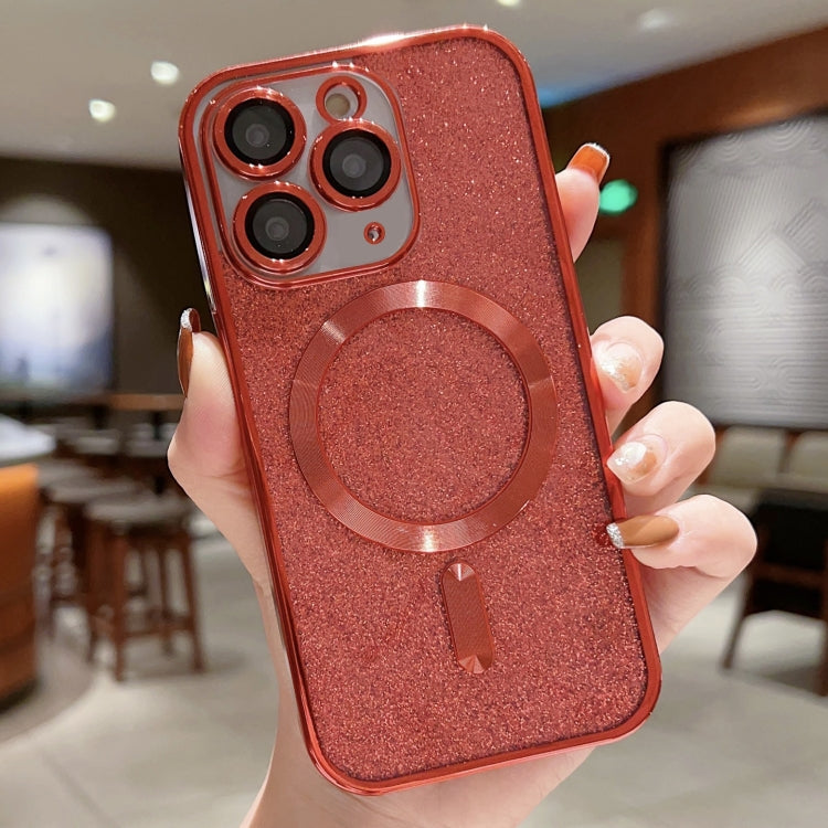Glitter Electroplating MagSafe TPU Phone Case, For iPhone X / XS, For iPhone 7 Plus / 8 Plus