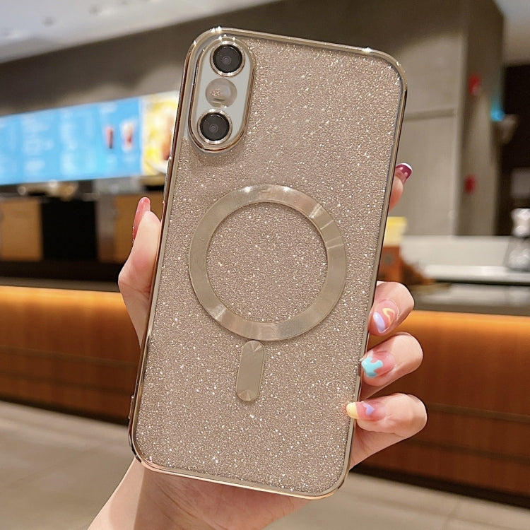 Glitter Electroplating MagSafe TPU Phone Case