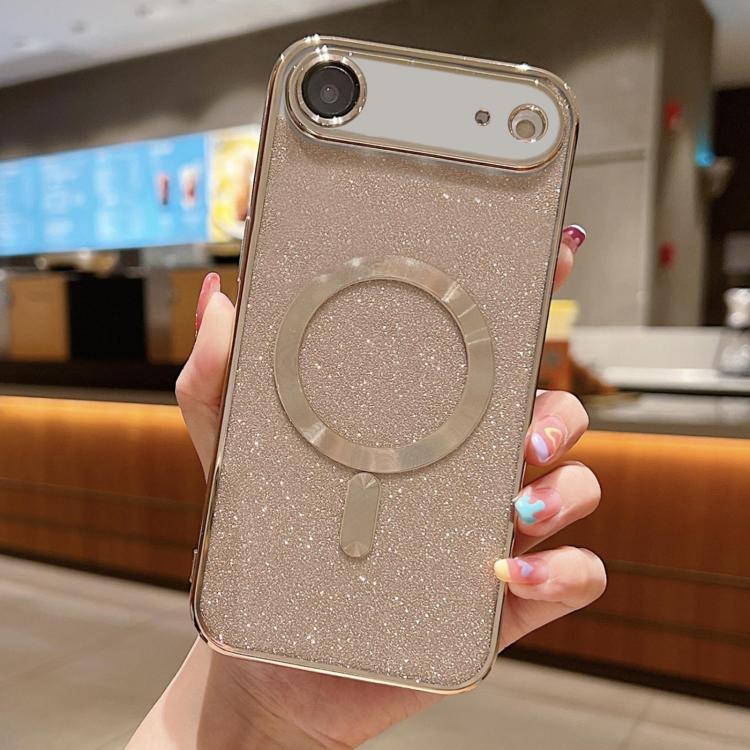 Glitter Electroplating MagSafe TPU Phone Case, For iPhone 16, For iPhone 15 Pro Max, For iPhone 15 Pro