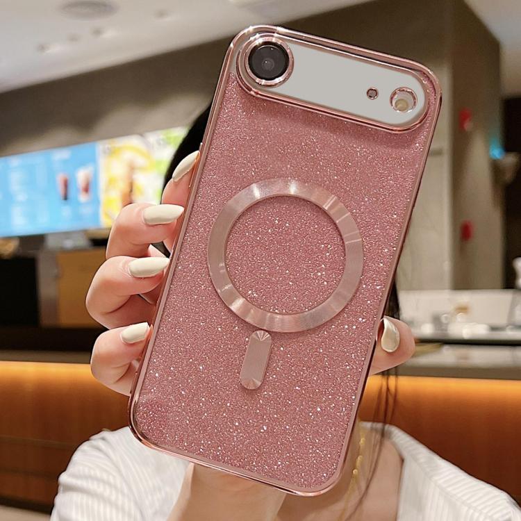Glitter Electroplating MagSafe TPU Phone Case, For iPhone 16, For iPhone 15 Pro Max, For iPhone 15 Pro