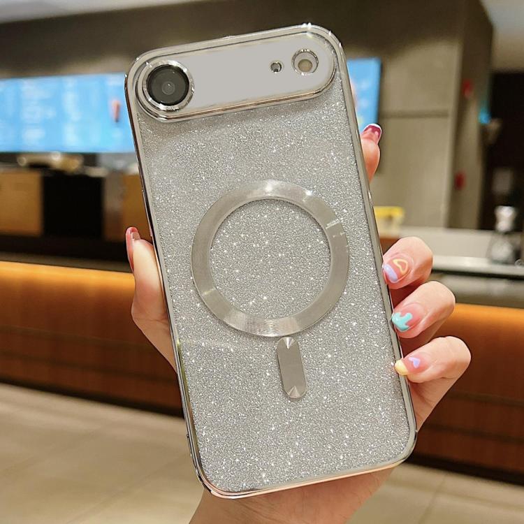 Glitter Electroplating MagSafe TPU Phone Case, For iPhone 16, For iPhone 15 Pro Max, For iPhone 15 Pro