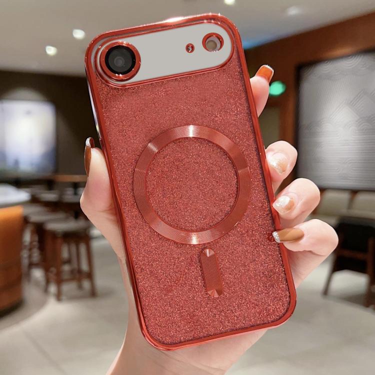 Glitter Electroplating MagSafe TPU Phone Case, For iPhone 16, For iPhone 15 Pro Max, For iPhone 15 Pro