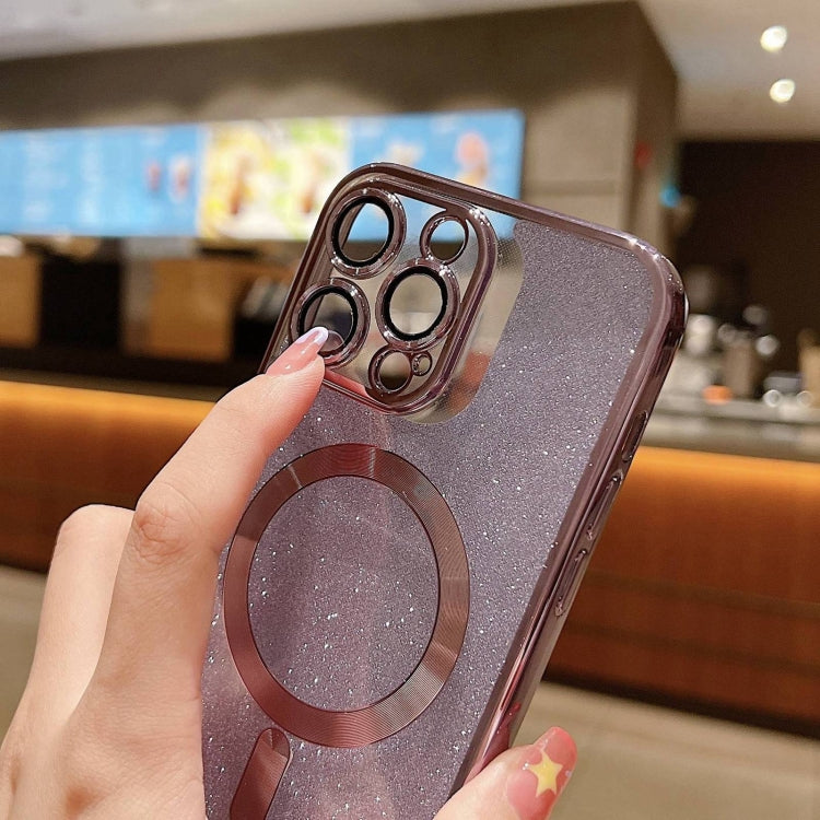 Glitter Electroplating MagSafe TPU Phone Case, For iPhone 13 Pro Max, For iPhone 13 Pro, For iPhone 13