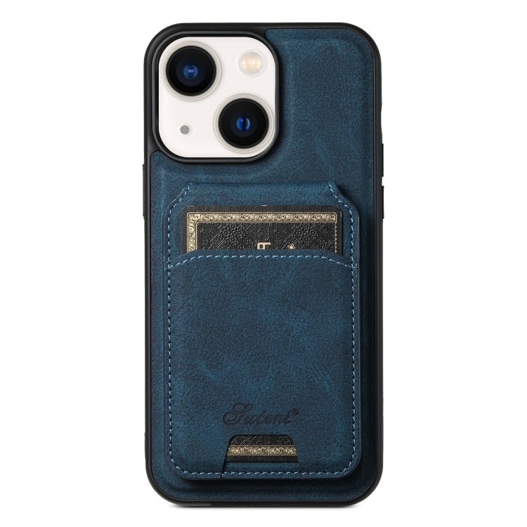 Suteni H16 Litchi Texture Leather Detachable Wallet Back Phone Case, For iPhone 15, For iPhone 14 Plus, For iPhone 14, For iPhone 14 Pro, For iPhone 14 Pro Max, For iPhone 13 Pro Max