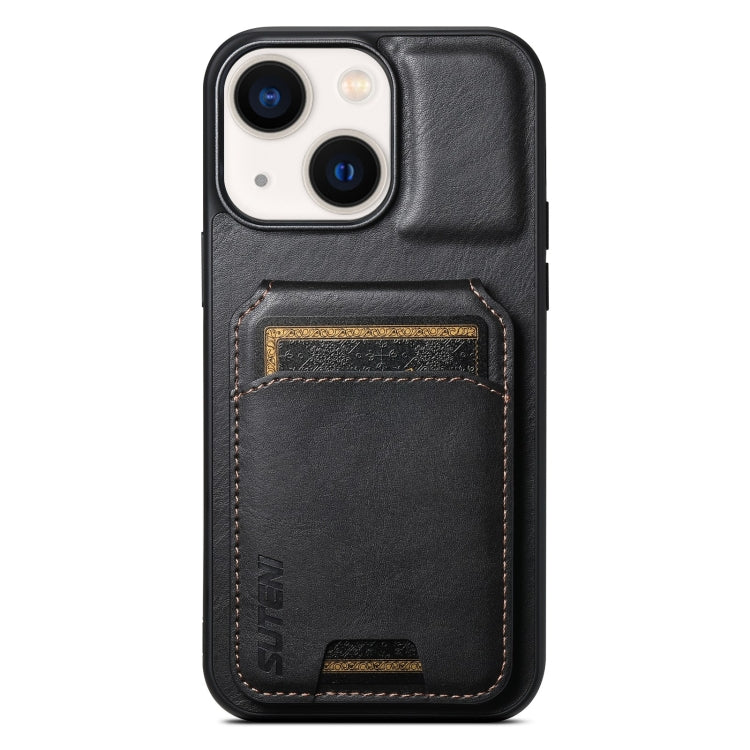 Suteni H02 Leather Wallet Stand Back Phone Case, For iPhone 14 Pro Max, For iPhone 13 Pro Max, For iPhone 13 Pro, For iPhone 13, For iPhone 12 Pro Max, For iPhone 11 Pro Max, For iPhone 11, For iPhone 11 Pro