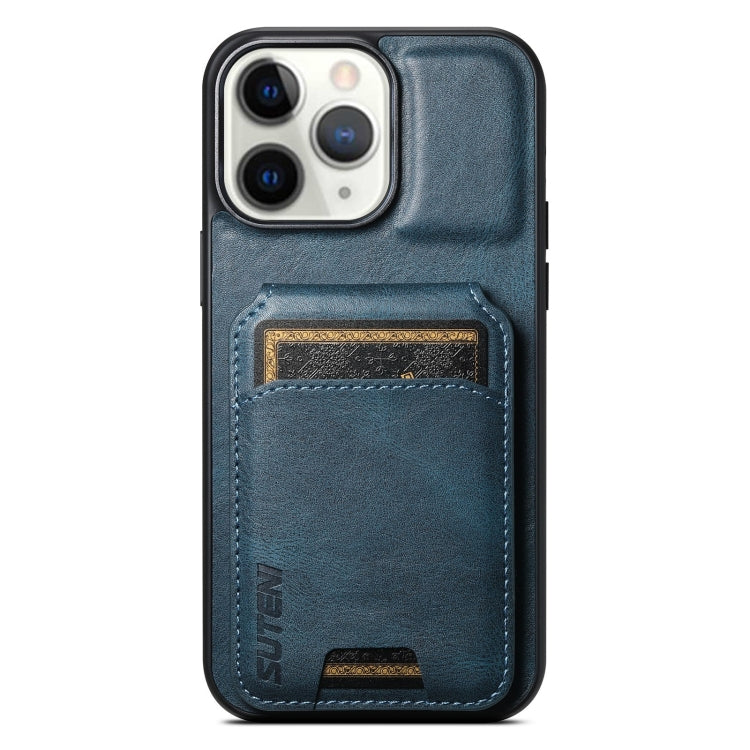 Suteni H02 Leather Wallet Stand Back Phone Case, For iPhone X / XS, For iPhone XR, For iPhone XS Max, For iPhone 12 / 12 Pro