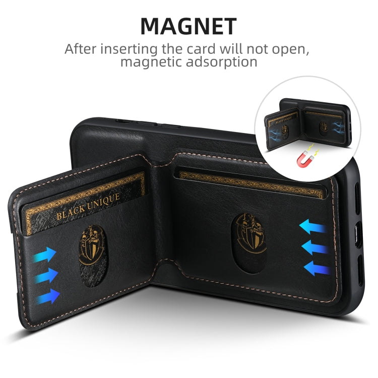 Suteni H02 Leather Wallet Stand Back Phone Case, For iPhone 16, For iPhone 15 Pro Max, For iPhone 15 Pro, For iPhone 15 Plus, For iPhone 15, For iPhone 14 Plus, For iPhone 14, For iPhone 14 Pro
