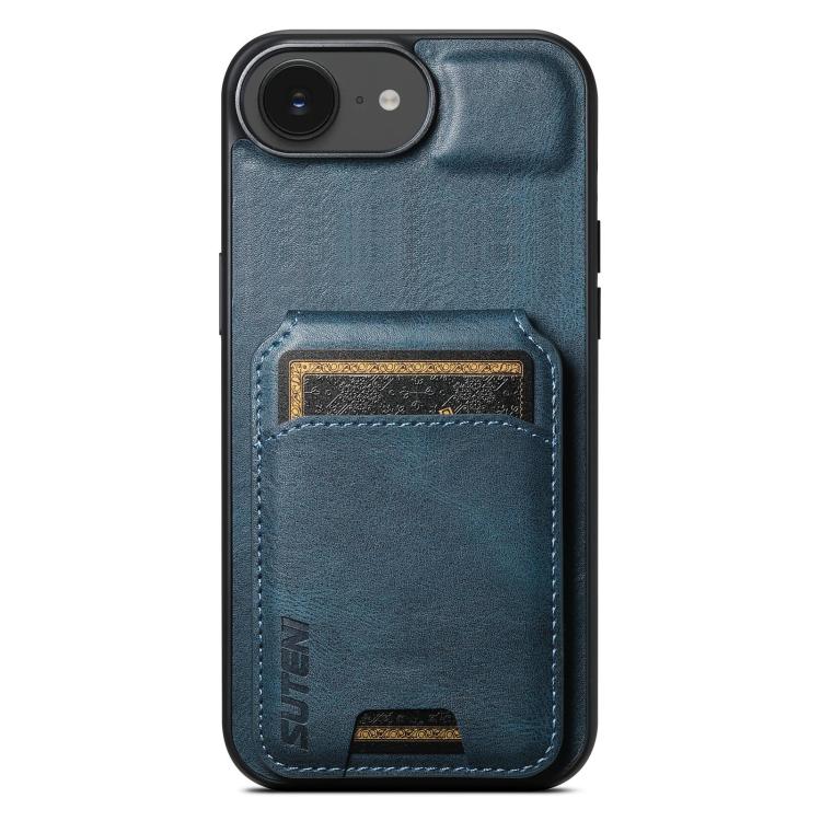 Suteni H02 Leather Wallet Stand Back Phone Case, For iPhone X / XS, For iPhone XR, For iPhone XS Max, For iPhone 12 / 12 Pro