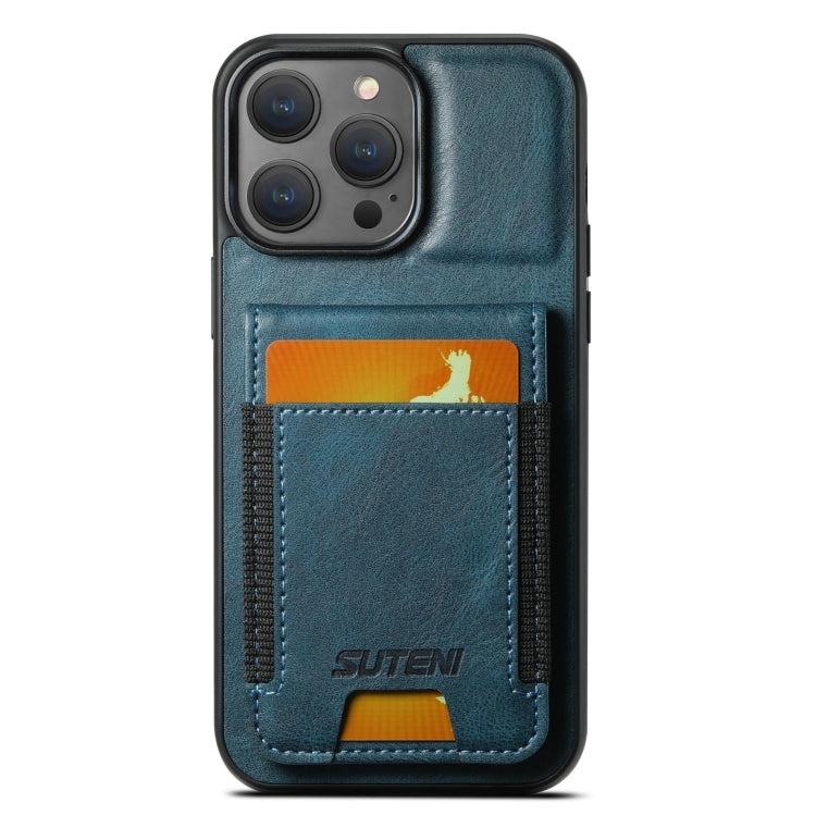 Suteni H03 Oil Wax Leather Wallet Stand Back Phone Case, For iPhone 16, For iPhone 15 Pro Max, For iPhone 15 Pro, For iPhone 15 Plus, For iPhone 15, For iPhone 14 Plus, For iPhone 14, For iPhone 14 Pro