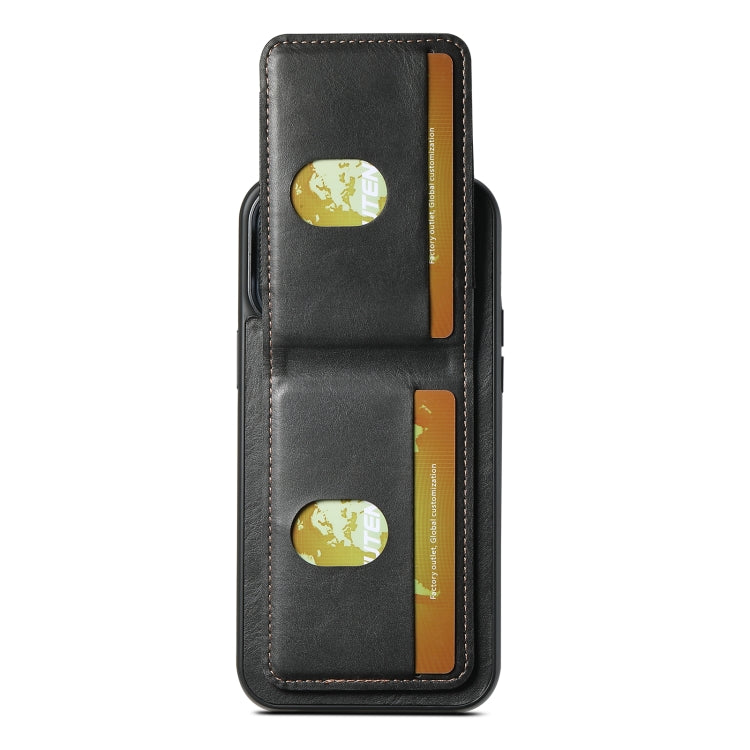 Suteni H03 Oil Wax Leather Wallet Stand Back Phone Case, For iPhone 14 Pro Max, For iPhone 13 Pro Max, For iPhone 13 Pro, For iPhone 13, For iPhone 12 Pro Max, For iPhone 11 Pro Max, For iPhone 11, For iPhone 11 Pro