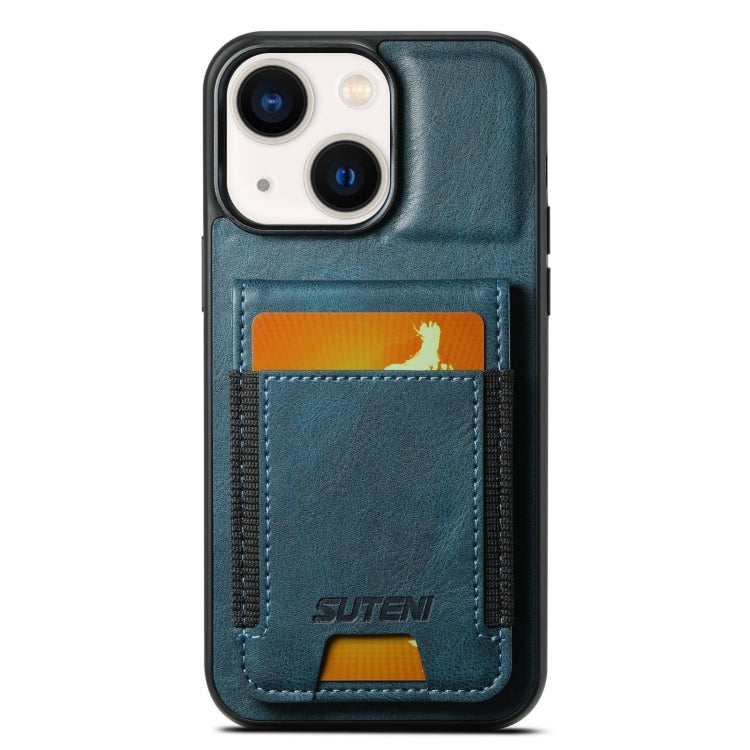 Suteni H03 Oil Wax Leather Wallet Stand Back Phone Case, For iPhone 14 Pro Max, For iPhone 13 Pro Max, For iPhone 13 Pro, For iPhone 13, For iPhone 12 Pro Max, For iPhone 11 Pro Max, For iPhone 11, For iPhone 11 Pro