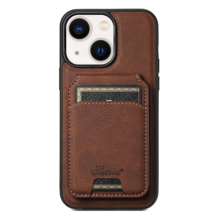Suteni H17 Litchi Texture Leather MagSafe Detachable Wallet Phone Case, For iPhone 13 Pro, For iPhone 13, For iPhone 12, For iPhone 12 Pro Max, For iPhone 12 Pro