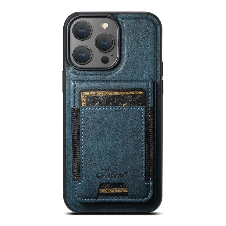 Suteni H17 Oil Eax Leather MagSafe Detachable Wallet Phone Case, For iPhone 16e, For iPhone 16 Pro Max, For iPhone 16 Pro, For iPhone 16 Plus