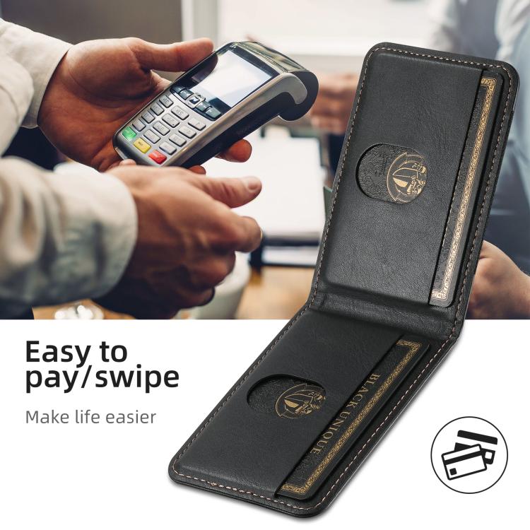 Suteni H17 Oil Eax Leather MagSafe Detachable Wallet Phone Case, For iPhone 17 Pro Max, For iPhone 17 Pro, For iPhone 17, For iPhone Air