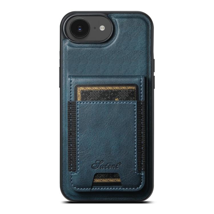 Suteni H17 Oil Eax Leather MagSafe Detachable Wallet Phone Case, For iPhone 17 Pro Max, For iPhone 17 Pro, For iPhone 17, For iPhone Air