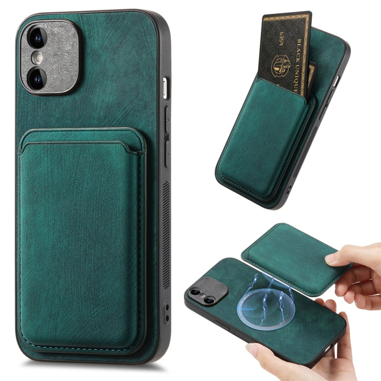 Retro Leather Card Bag Magnetic Phone Case, For iPhone X / XS, For iPhone 7 Plus / 8 Plus, For iPhone 6 Plus / 6s Plus, For iPhone 6 / 6s