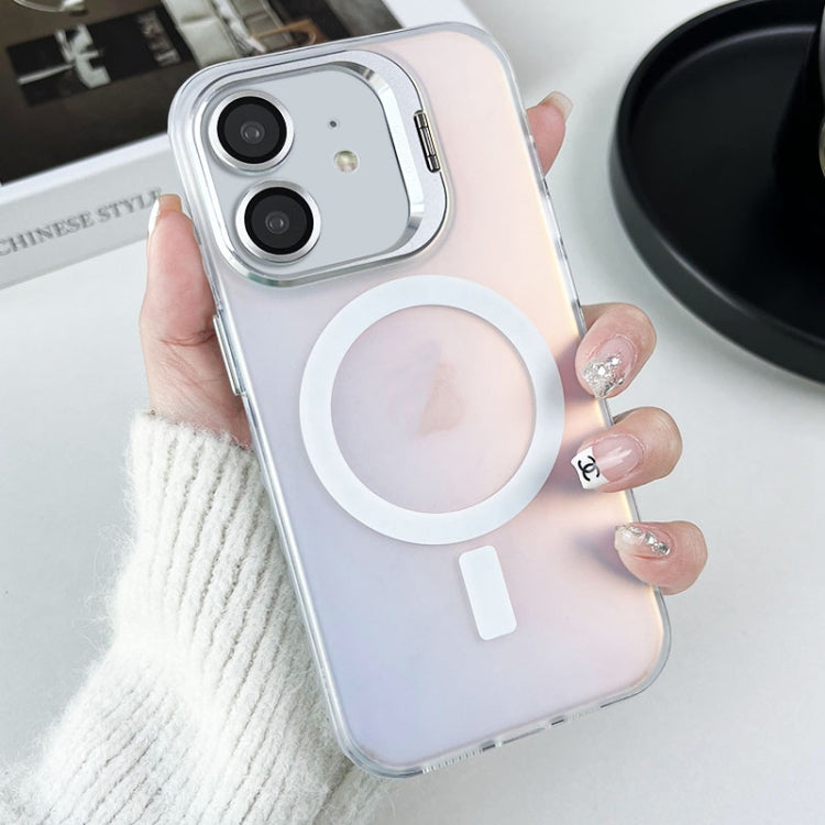Lens Holder MagSafe PC Hybrid TPU Phone Case, For iPhone 12 Pro, For iPhone 11 Pro Max, For iPhone 11