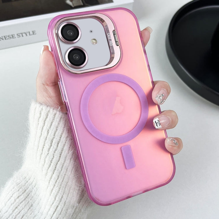 Lens Holder MagSafe PC Hybrid TPU Phone Case, For iPhone 12 Pro, For iPhone 11 Pro Max, For iPhone 11
