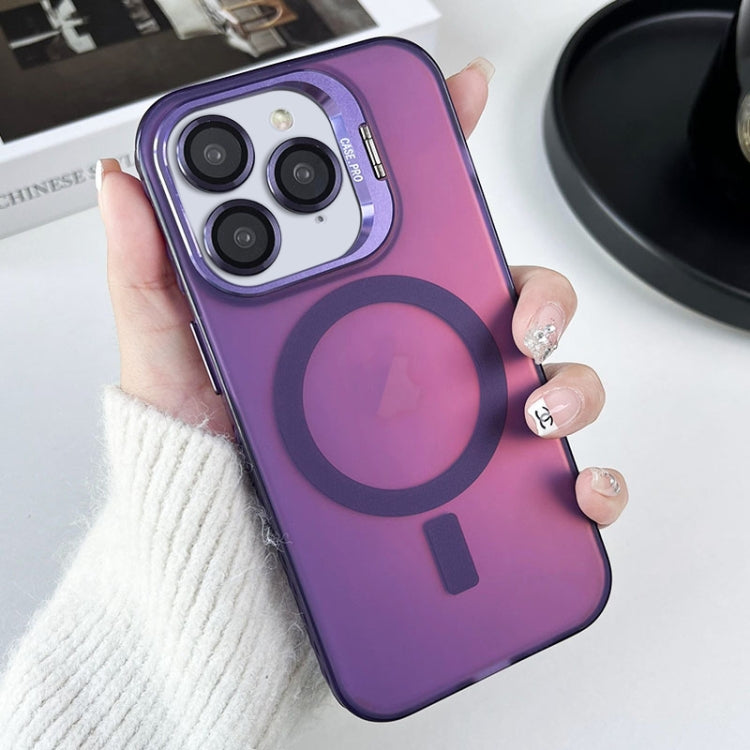 Lens Holder MagSafe PC Hybrid TPU Phone Case, For iPhone 12 Pro, For iPhone 11 Pro Max, For iPhone 11
