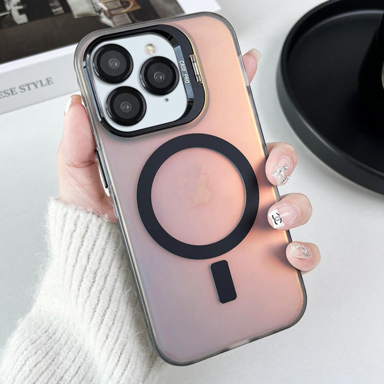 Lens Holder MagSafe PC Hybrid TPU Phone Case, For iPhone 12 Pro, For iPhone 11 Pro Max, For iPhone 11